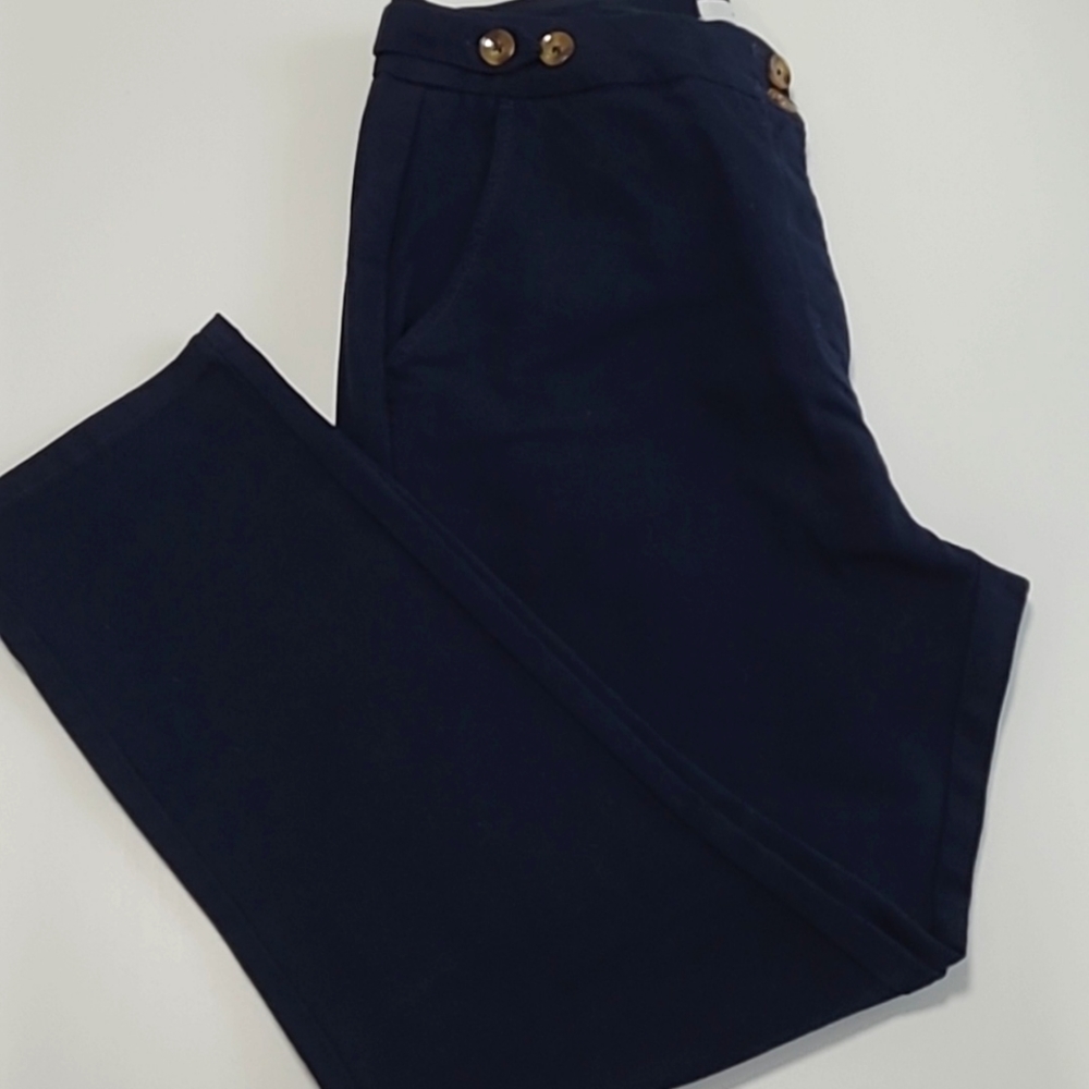 A Loves A Night Blue Skinny Ankle Pants